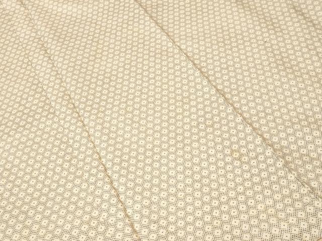 平和屋着物■本場大島紬　抽象文様　正絹　逸品　CABM1576ev