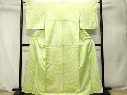 平和屋着物■上質な小紋　青海波霞文　暈し染め　正絹　逸品　CABM1581ev