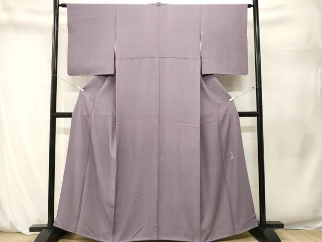 平和屋着物■染士：伊智郎　彫士：双光　江戸小紋　作家物　鮫小紋柄　正絹　逸品　CABM1606ev
