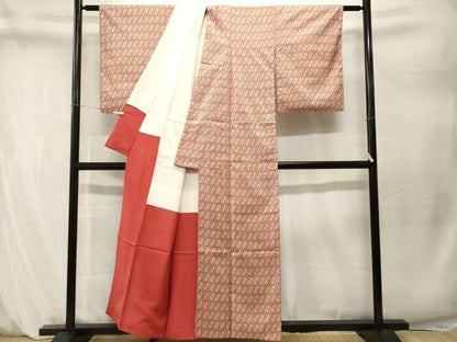 平和屋着物■本場大島紬　抽象文様　正絹　逸品　CABM1608ev