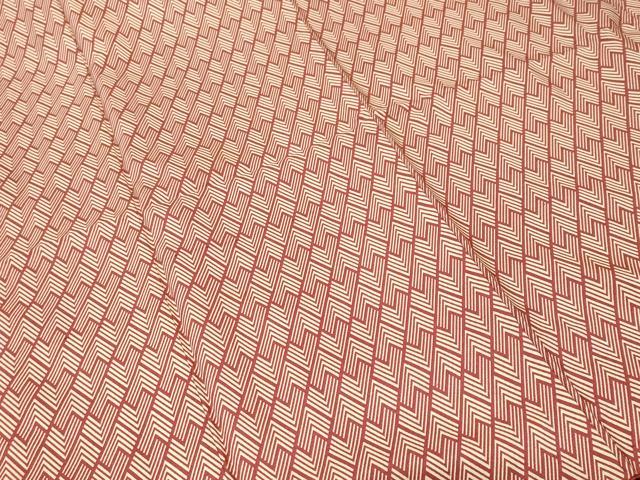 平和屋着物■本場大島紬　抽象文様　正絹　逸品　CABM1608ev