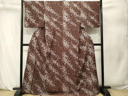 平和屋着物■小紋　毎桜文　洗える着物　CABM1615ev
