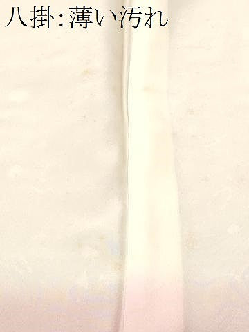 平和屋着物■上質な小紋　枝花文　鬼しぼ縮緬　正絹　逸品　CABM1617ev