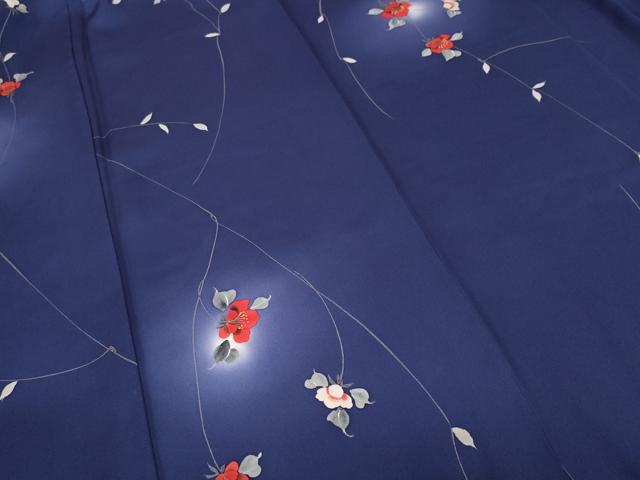 平和屋着物■上質な小紋　枝花文　暈し染め　正絹　逸品　CABM1626ev