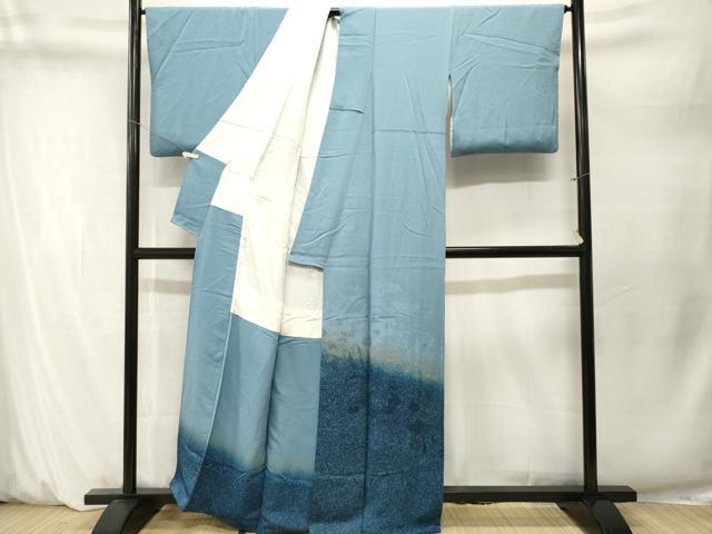 平和屋着物■豪華色留袖　霰文　御所車風景地紋　暈し染め　正絹　逸品　CABM1636ev
