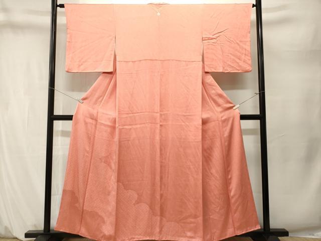 平和屋着物■訪問着　江戸小紋　青海波　鮫小紋柄　正絹　逸品　CABM1661ev