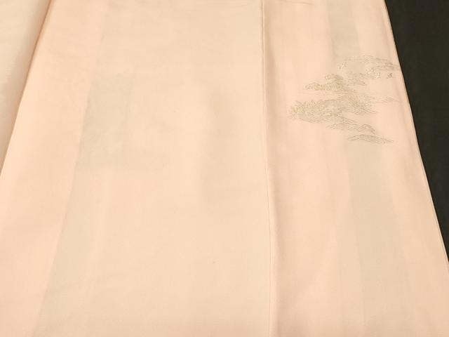 平和屋着物■豪華色留袖　寿光織　色紙重ね渡り橋御所車花文　暈し染め　金銀糸　正絹　逸品　CABM1673ev