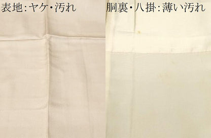 平和屋着物■訪問着　草花文　暈し染め　正絹　逸品　CABM1675ev