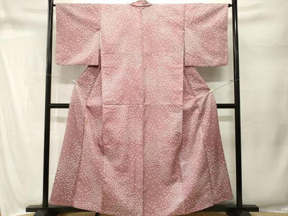 平和屋着物■小紋　舞花文　洗える着物　CABM1683ev