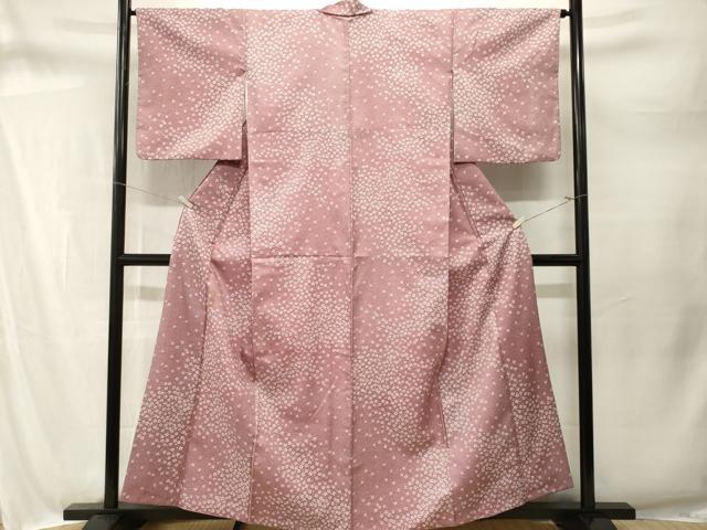 平和屋着物■小紋　舞花文　洗える着物　CABM1683ev