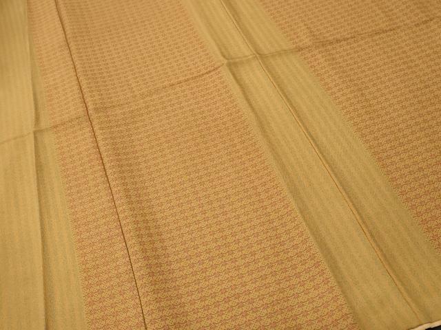 平和屋着物■上質な小紋　花繋ぎ間道　正絹　逸品　CABM1693ev