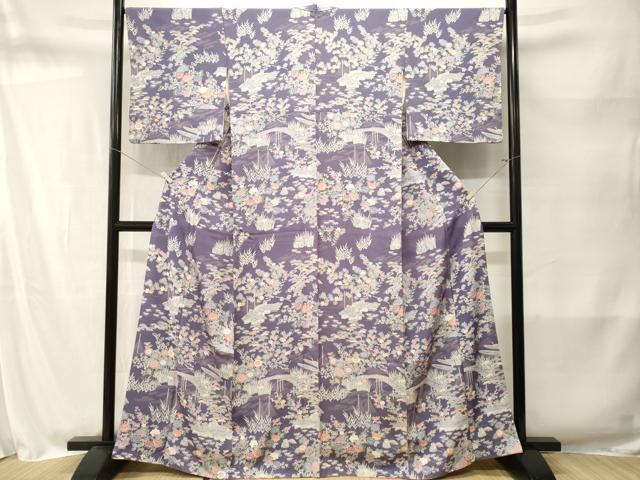 平和屋着物■訪問着　御所解文　正絹　逸品　CABM1694ev