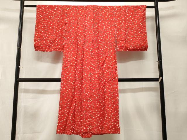 平和屋着物●長襦袢　無双仕立て　簪　正絹　逸品　CABM1707ev