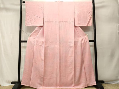 平和屋着物■上質な小紋　地紙吉祥花文　霞文　暈し染め　正絹　逸品　CABM1745ev