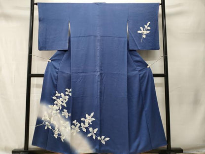 平和屋着物■訪問着　刺繍　枝花文　暈し染め　やまと誂製　正絹　逸品　CABM1761ev
