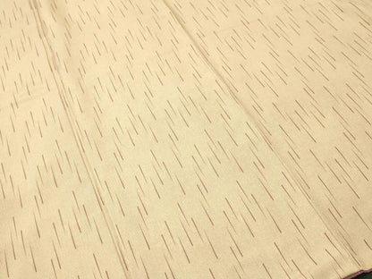 平和屋着物■江戸小紋　雨縞　正絹　逸品　CABM1766ev