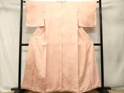 平和屋着物■訪問着　芒文　暈し染め　正絹　逸品　CABM1787ev