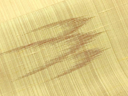 平和屋着物■上質な紬　琉球絣文様　正絹　逸品　CABM1791ev