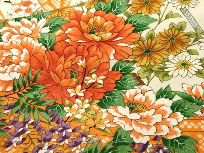 平和屋着物■豪華振袖　乱菊　藤花房　草花文　正絹　逸品　CABM1792ev