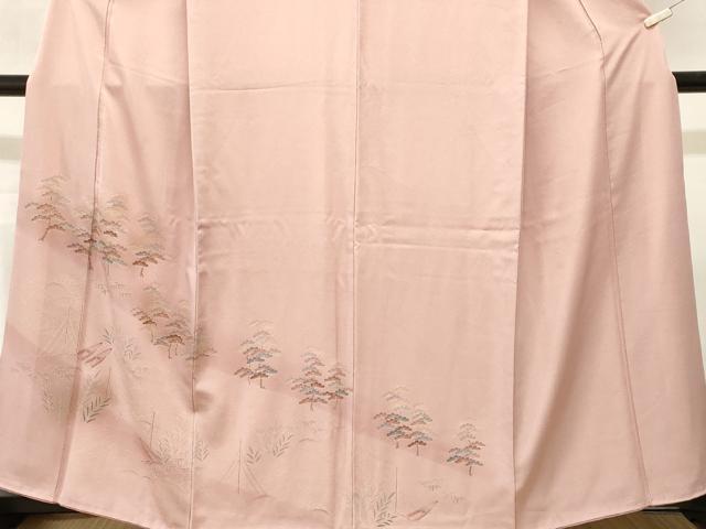 平和屋着物■訪問着　浜松文　暈し染め　正絹　逸品　CABM1848ev
