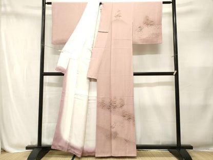 平和屋着物■訪問着　浜松文　暈し染め　正絹　逸品　CABM1848ev
