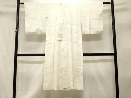 平和屋着物■長襦袢　無双仕立て　紗綾形文様　霞文　暈し染め　正絹　逸品　CABM1963ev