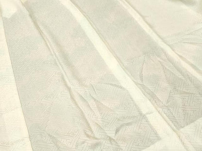 平和屋着物■長襦袢　無双仕立て　紗綾形文様　霞文　暈し染め　正絹　逸品　CABM1963ev