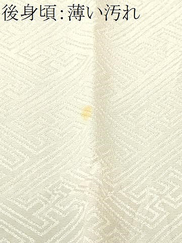 平和屋着物■長襦袢　無双仕立て　紗綾形文様　霞文　暈し染め　正絹　逸品　CABM1963ev