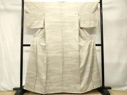 平和屋着物■上質な小紋　霞文　暈し染め　正絹　逸品　CABM1972ev