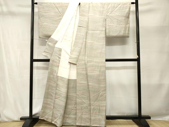 平和屋着物■上質な小紋　霞文　暈し染め　正絹　逸品　CABM1972ev