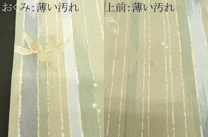 平和屋着物■小紋　笹竹間道　洗える着物　CABM1979ev