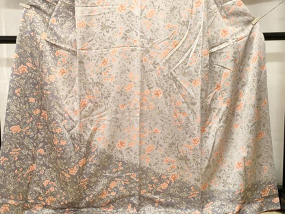 平和屋着物■訪問着　枝花文　暈し染め　正絹　逸品　CABM1985ev