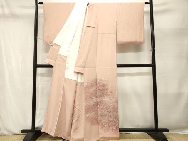 平和屋着物■豪華色留袖　刺繍　御所解文　暈し染め　正絹　逸品　CABM1994ev