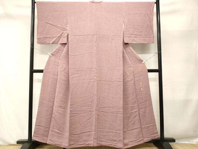 平和屋着物■江戸小紋　作家物　草木染め　鮫小紋柄　まるやま扱い　正絹　逸品　CABM1995ev