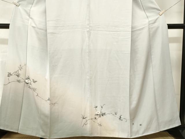 平和屋着物■豪華色留袖　枝花文　暈し染め　正絹　逸品　CABM1999ev