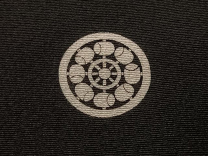 平和屋着物■豪華黒留袖　作家物　駒刺繍　草花文　金彩　正絹　逸品　CABM2026xe