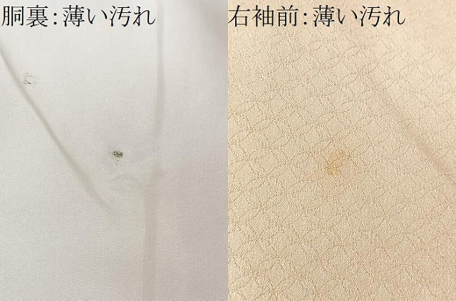 平和屋着物■訪問着　七宝地紋　暈し染め　正絹　逸品　CABM2044xe