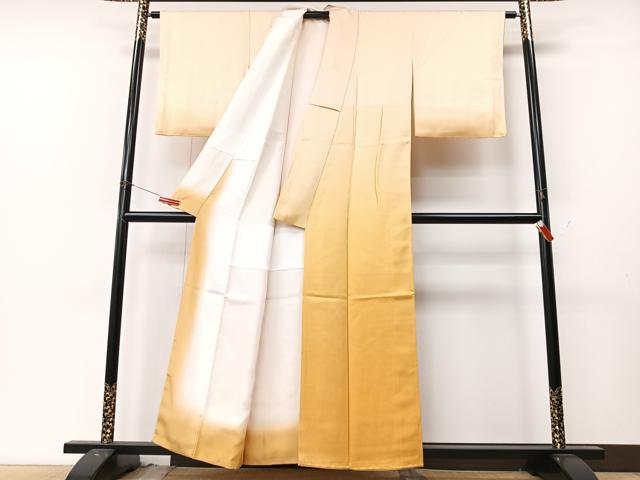 平和屋着物■訪問着　七宝地紋　暈し染め　正絹　逸品　CABM2044xe