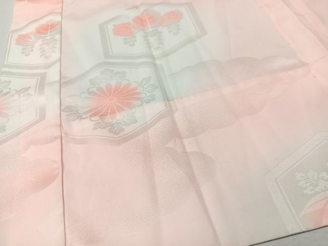 平和屋着物■振袖用長襦袢　無双仕立て　亀甲花文　暈し染め　洗える着物　CABM2059xe