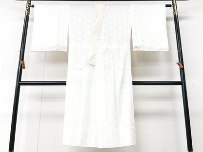 平和屋着物■長襦袢　無双仕立て　麻の葉地紋　洗える着物　CABM2076xe