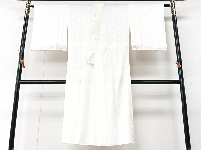平和屋着物■長襦袢　無双仕立て　麻の葉地紋　洗える着物　CABM2076xe