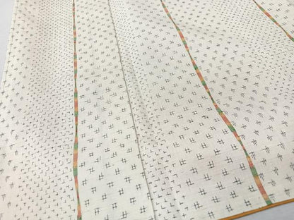 平和屋着物■上質な紬　間道　正絹　逸品　CABM2077xe