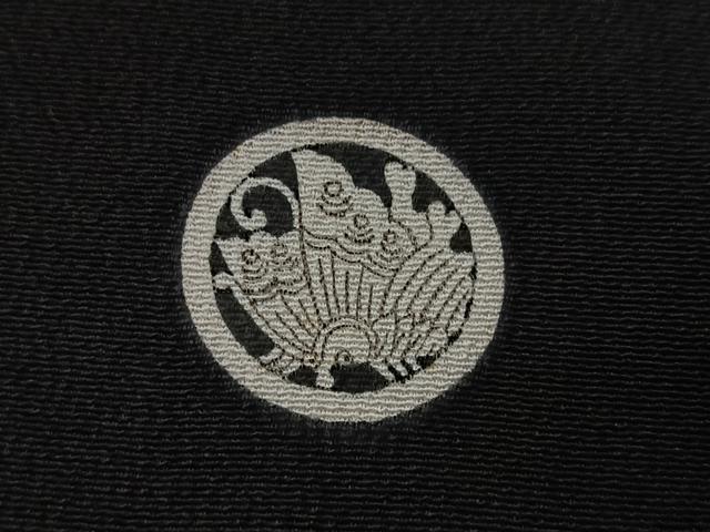 平和屋着物■豪華黒留袖　作家物　駒刺繍　片輪車枝花文　暈し染め　金彩　正絹　逸品　CABM2087xe