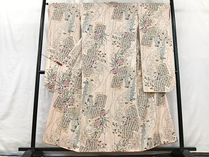 平和屋着物■豪華振袖　源氏香花文　金彩　正絹　逸品　CABM2114xe