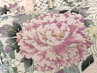 平和屋着物■豪華振袖　源氏香花文　金彩　正絹　逸品　CABM2114xe