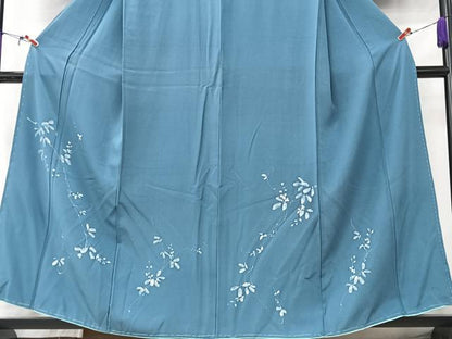 平和屋着物■訪問着　ろうけつ染め　枝葉文　正絹　逸品　CABM2120xe