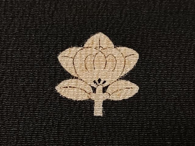 平和屋着物■豪華黒留袖　立波浜松文　金彩　正絹　逸品　CABM2138xe
