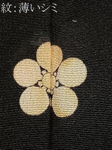 平和屋着物■豪華黒留袖　駒刺繍　エ霞飛鶴文　金彩　正絹　逸品　CABM2162xe