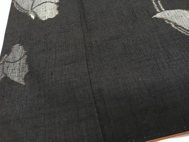 平和屋着物■上質な紬　舞蝶文　正絹　逸品　CABM2163xe