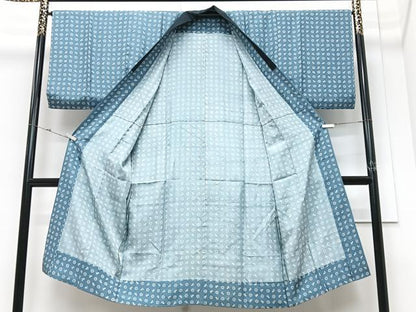 平和屋着物■男性　長襦袢　無双仕立て　寿字文　正絹　逸品　CABM2165xe